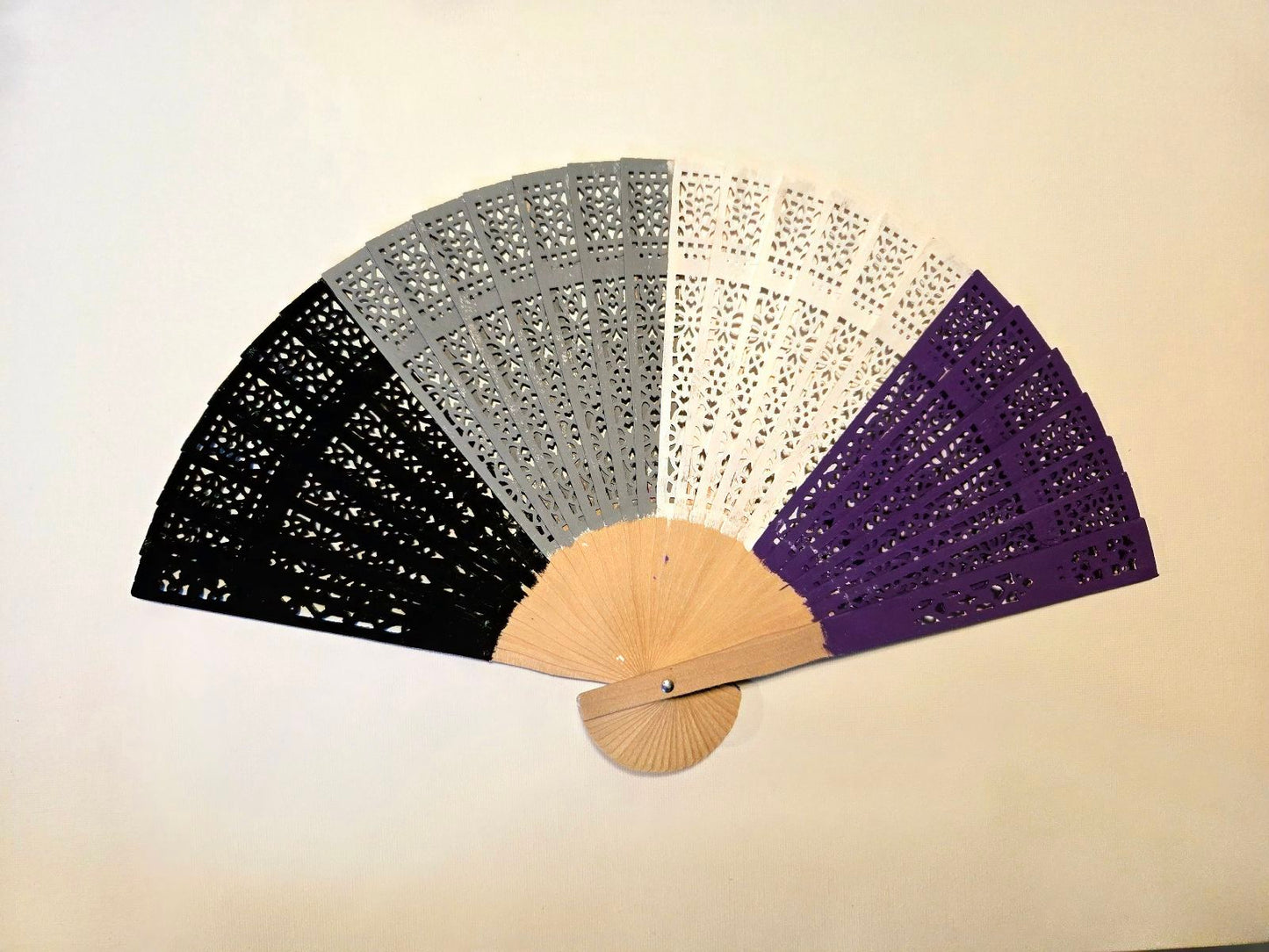 Handpainted Wooden Fans