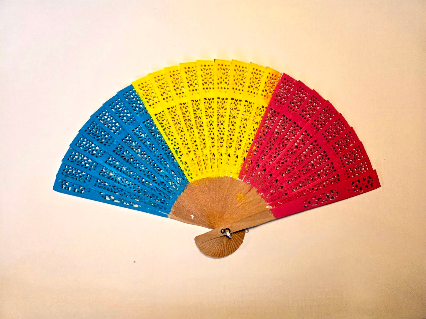 Handpainted Wooden Fans