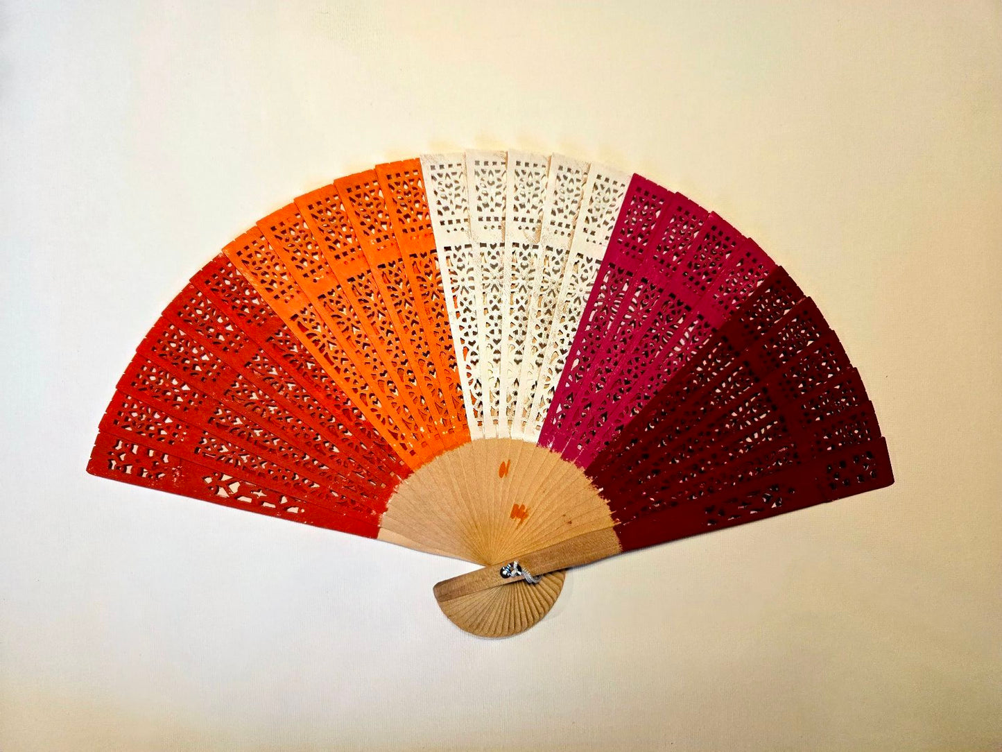 Handpainted Wooden Fans