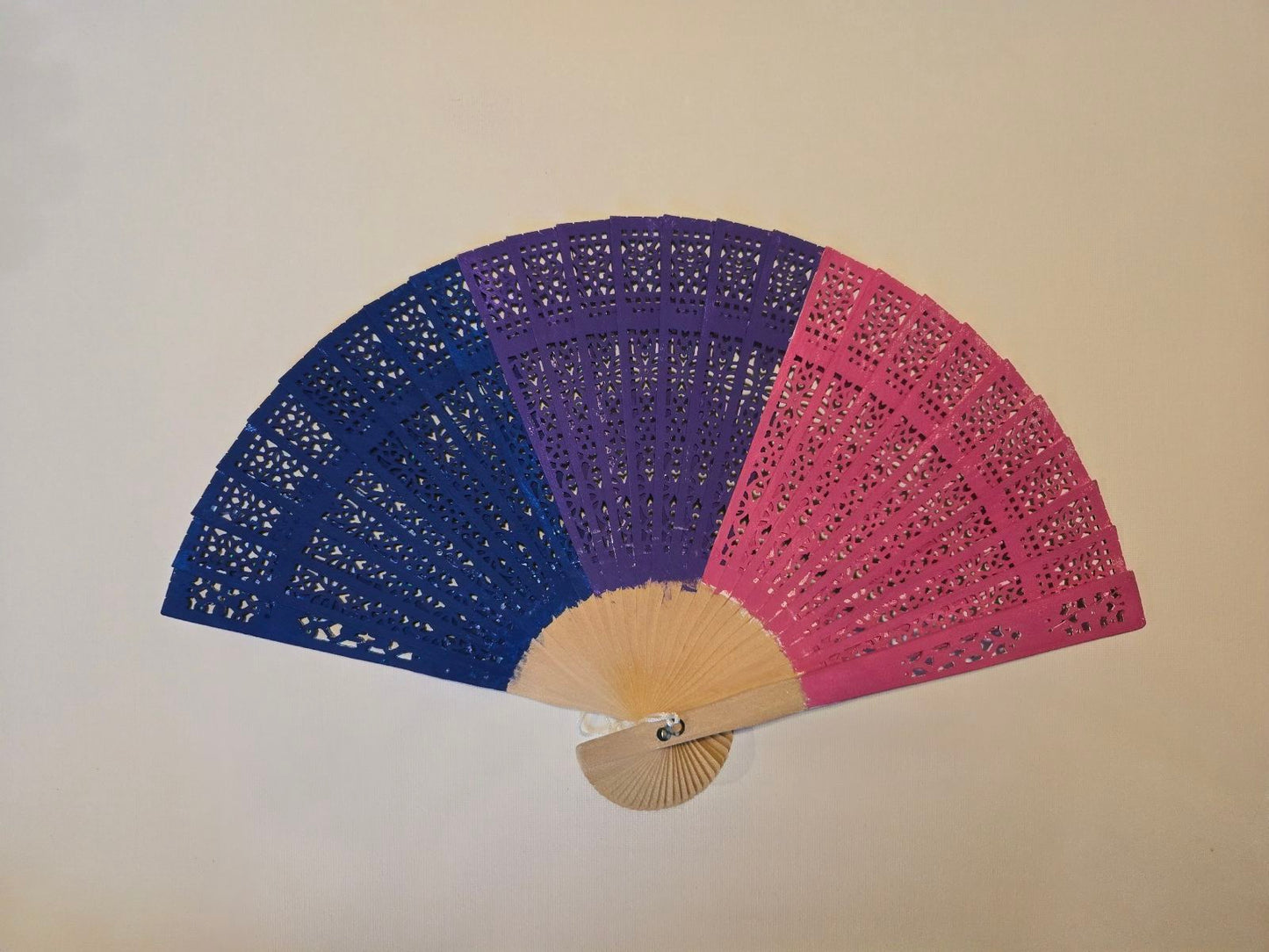 Handpainted Wooden Fans