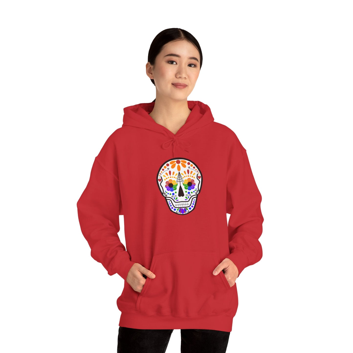 Queer Sugar Skull Hooded Sweatshirt