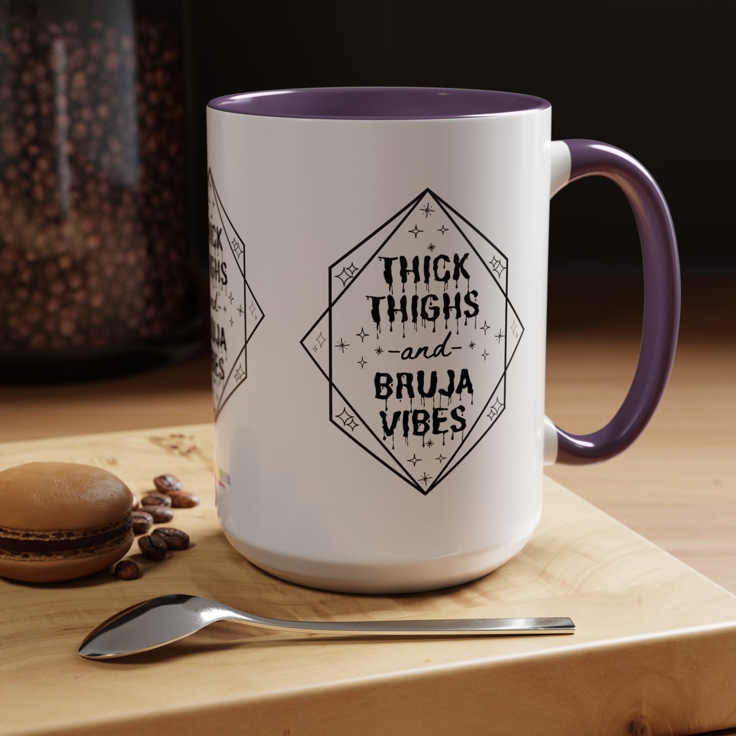 Thick Thighs Bruja Vibes Coffee Mug