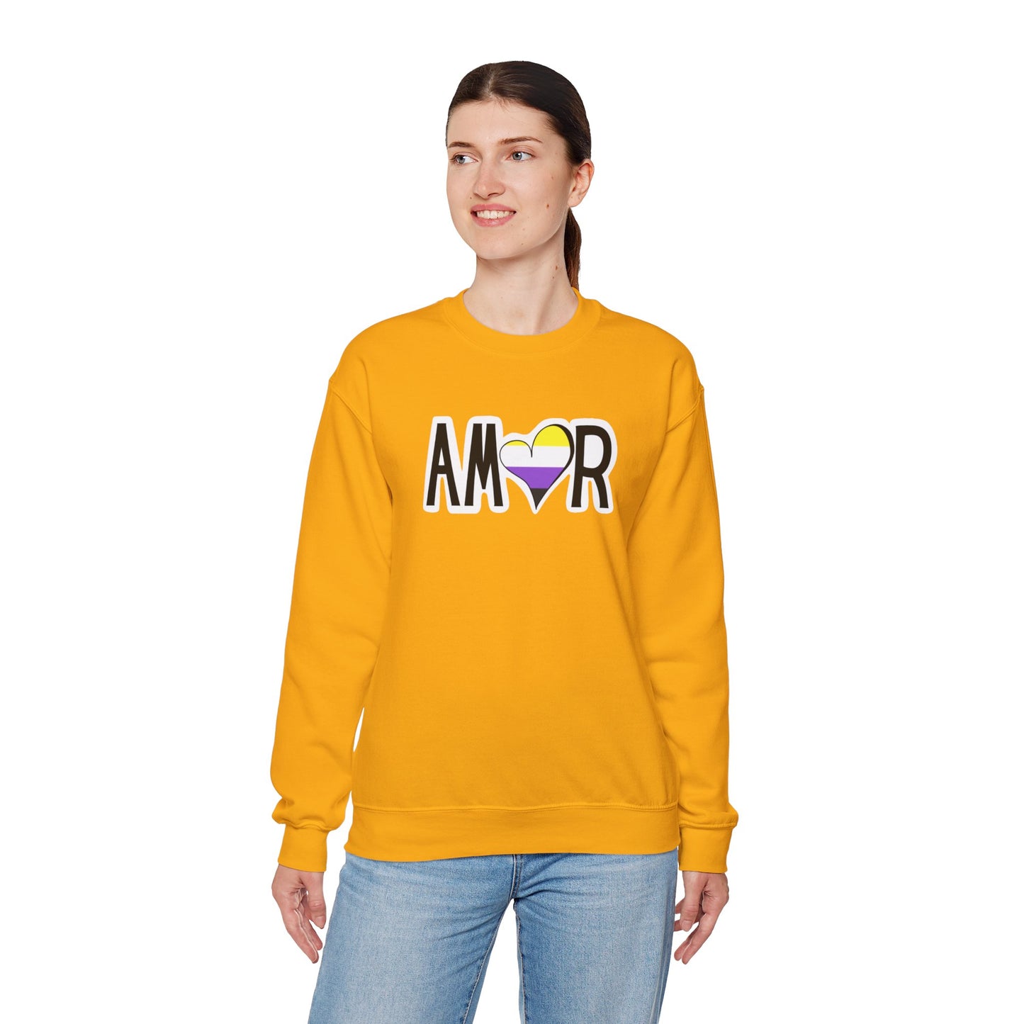 Amor Non Binary Crewneck Sweatshirt