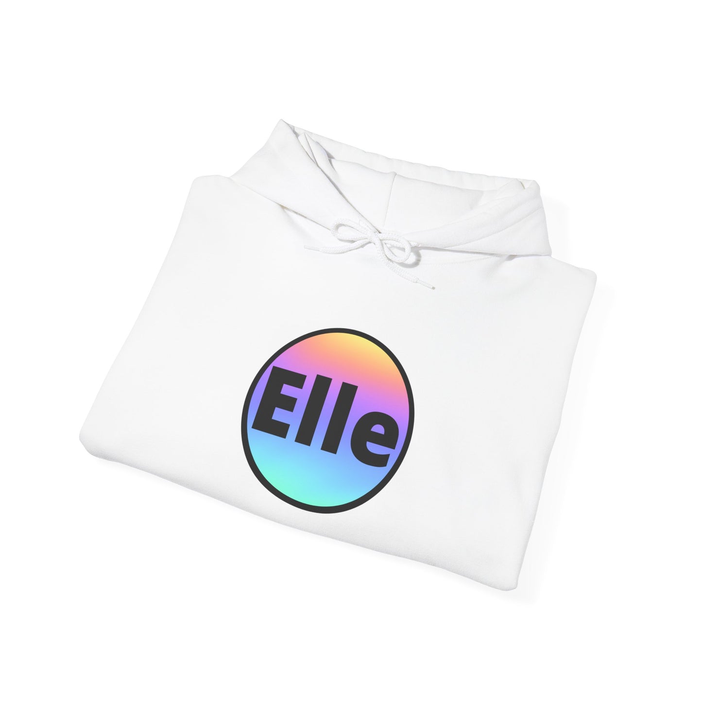 Elle Rainbow Hooded Sweatshirt