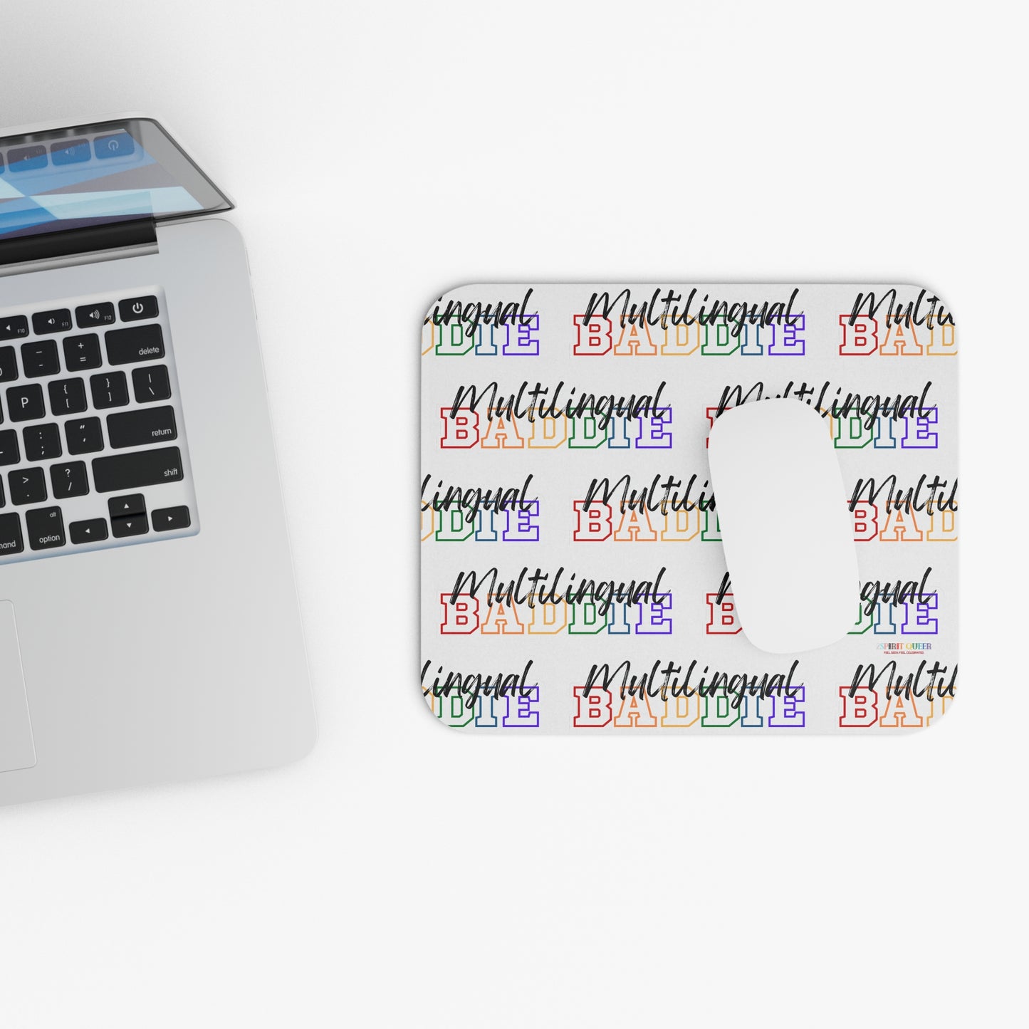 Multilingual Baddie Mouse Pad (Rectangle)