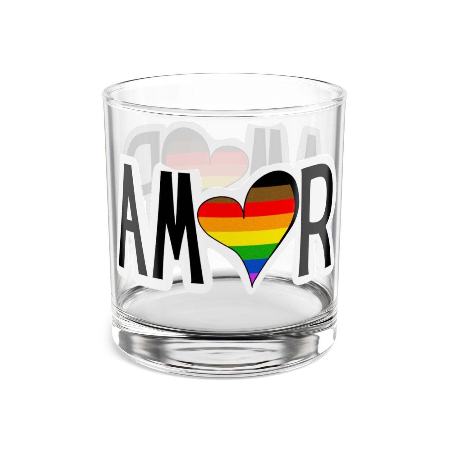 Amor - BIPOC Rocks Glass, 10oz