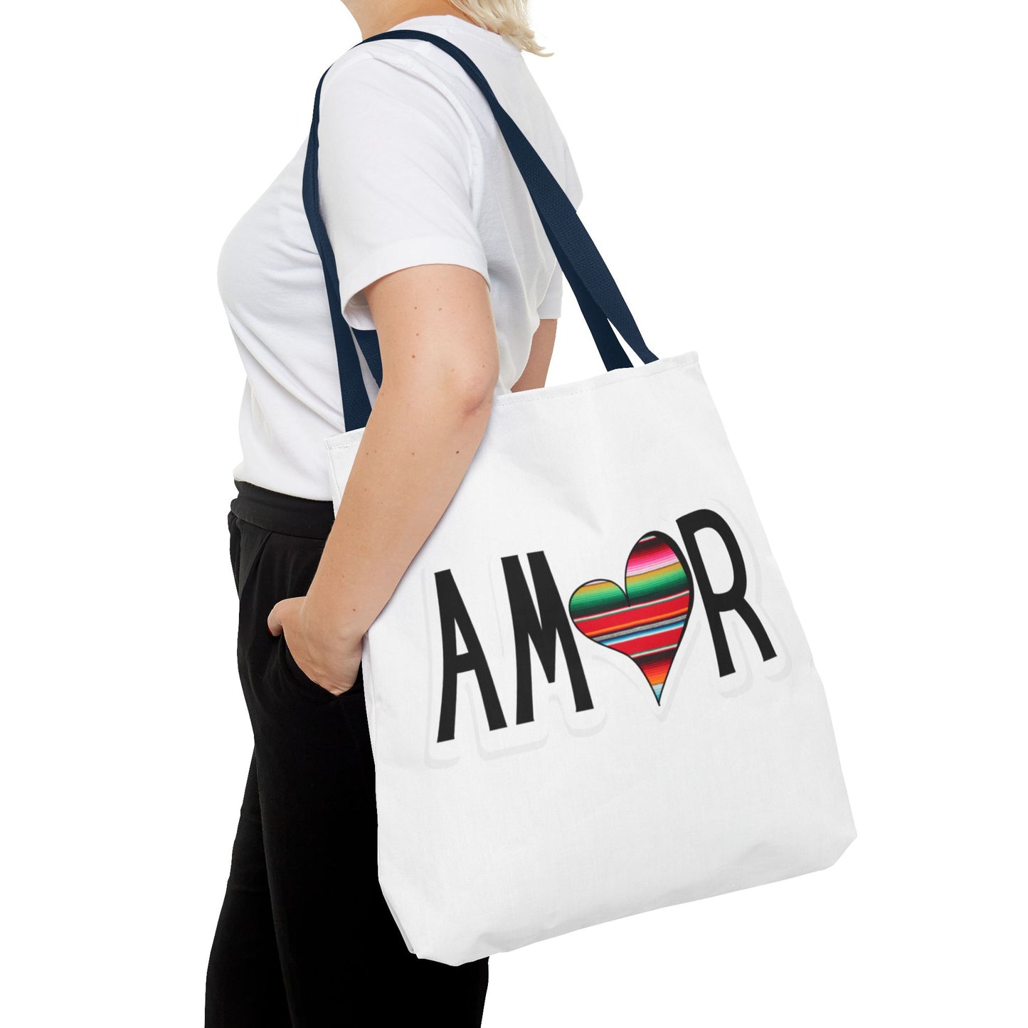 Amor Serape Tote Bag