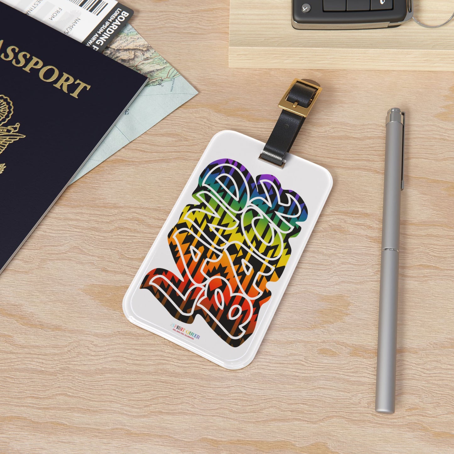 Land Back Luggage Tag