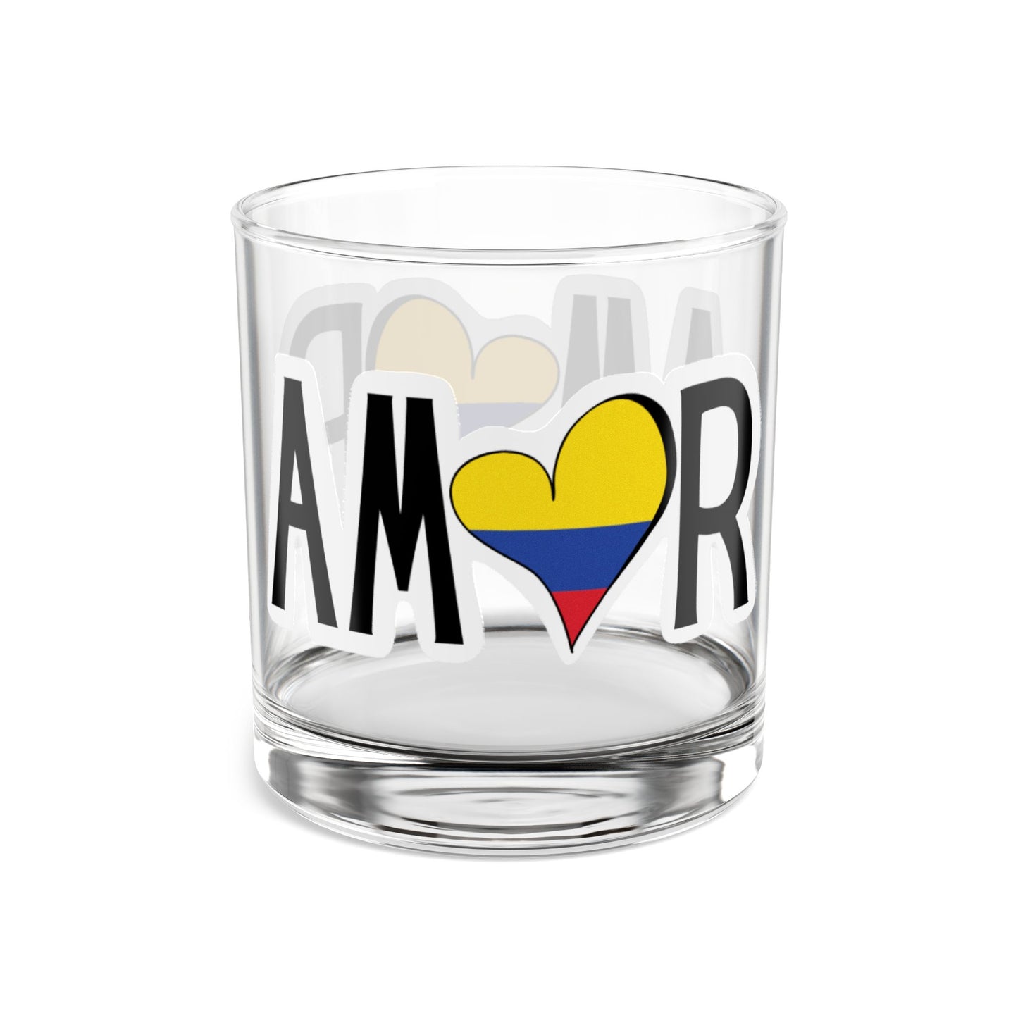 Amor Colombia Rocks Glass, 10oz