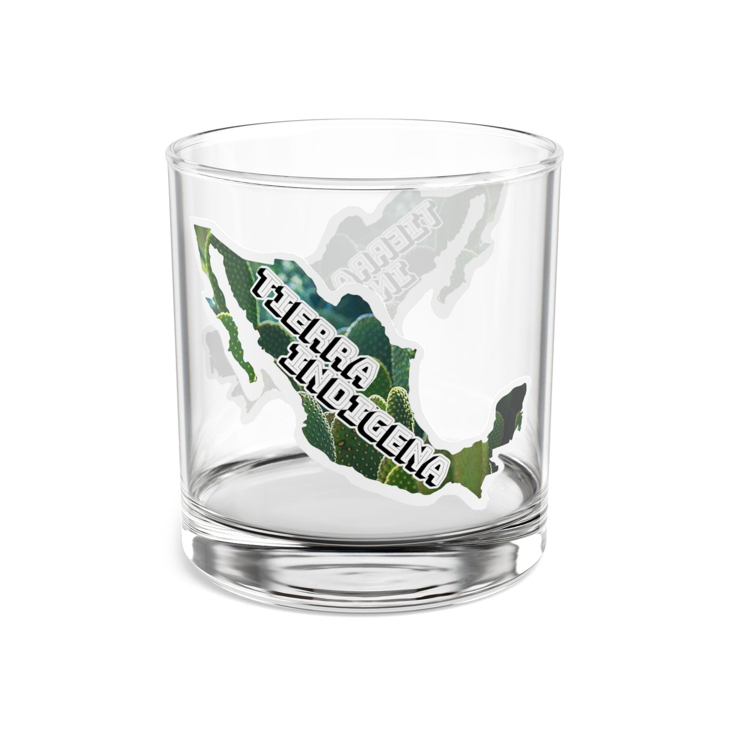 Tierra Indigena - Nopales Rocks Glass, 10oz