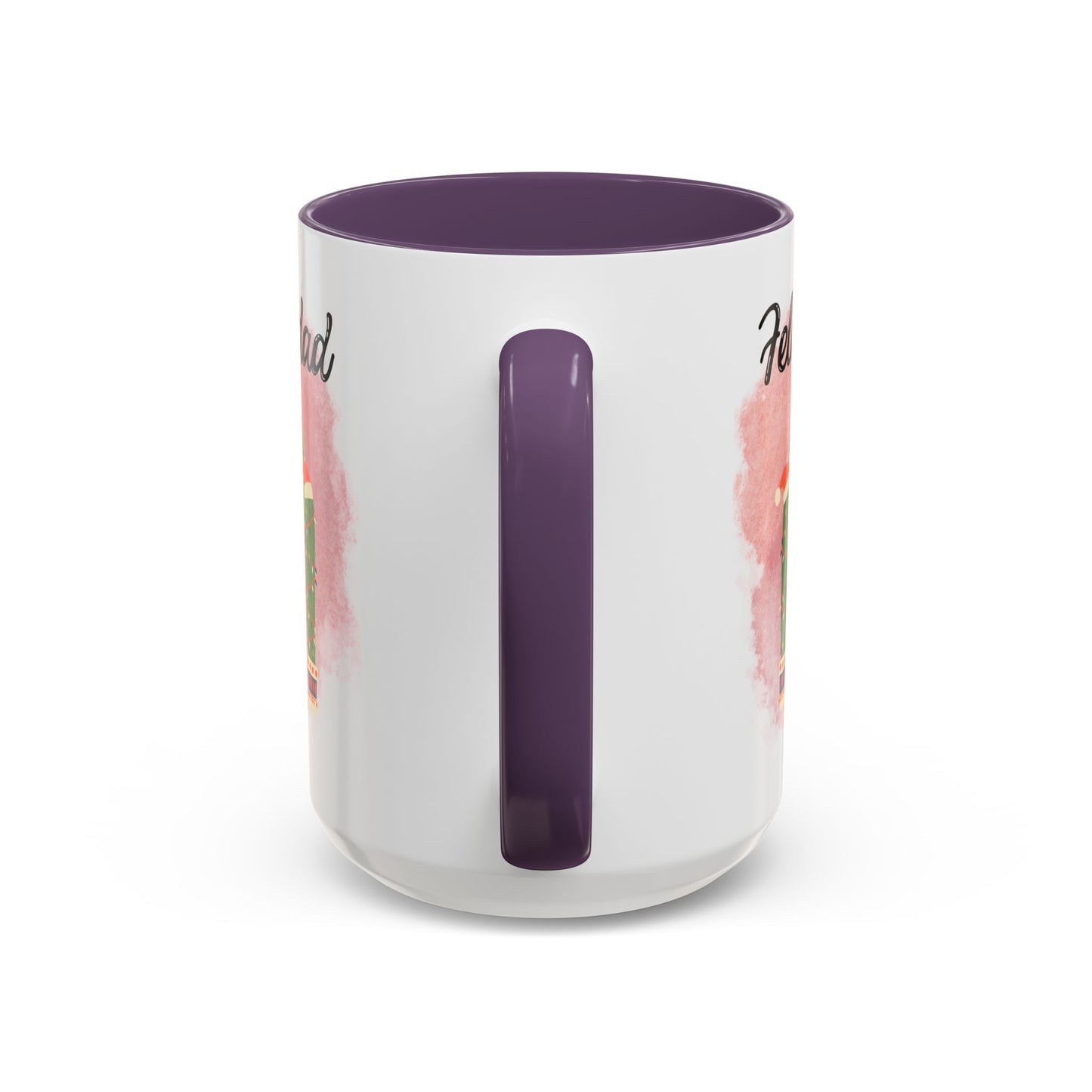 Feliz Navidad Cacti Coffee Mug