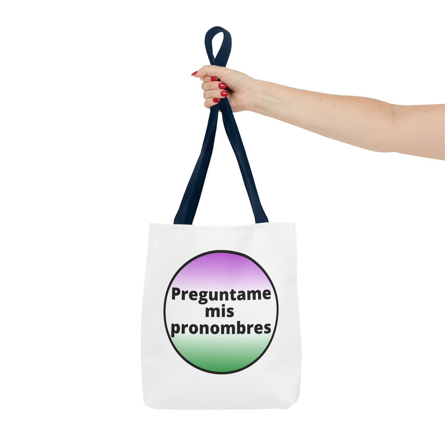 Preguntame mis Pronombres Gender NonConforming Tote Bag