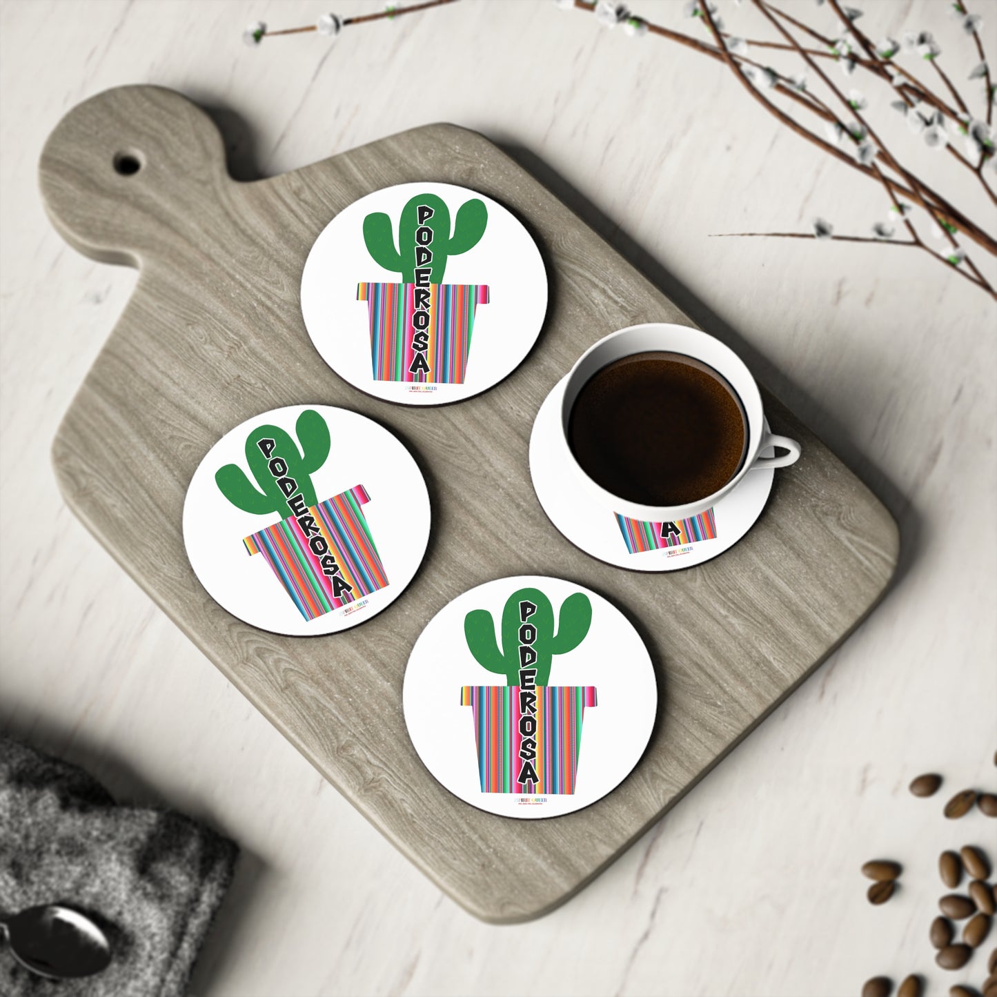 Poderosa Cacti Coasters