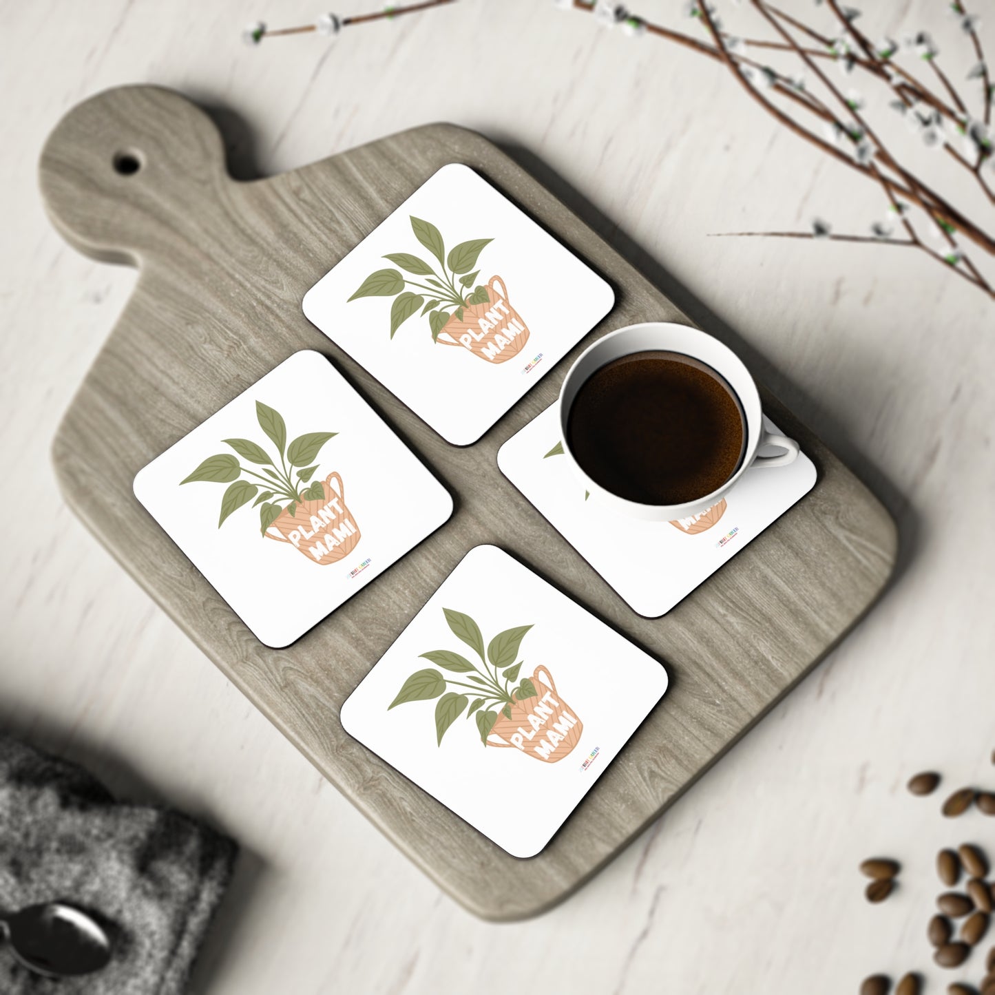 Plant Mami Coasters