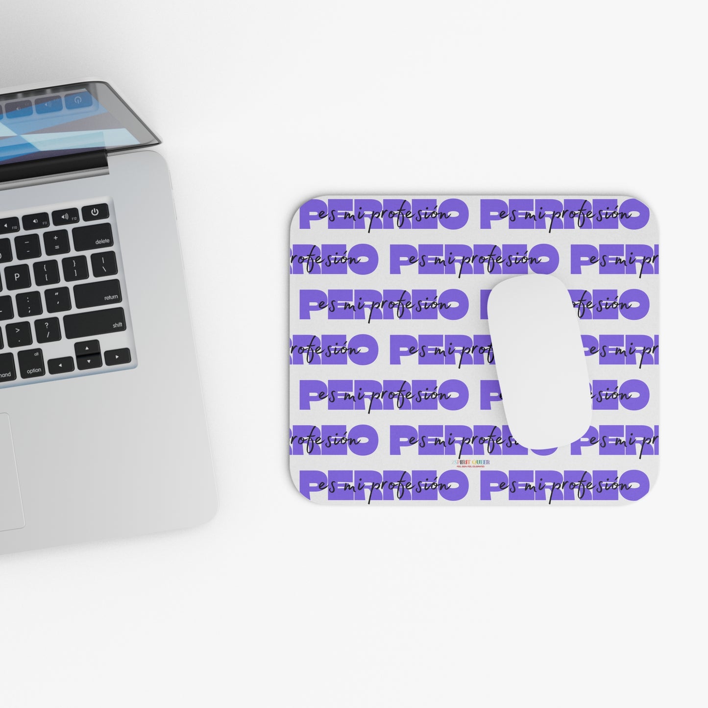Perreo Es Mi Profesion - Purple Mouse Pad (Rectangle)