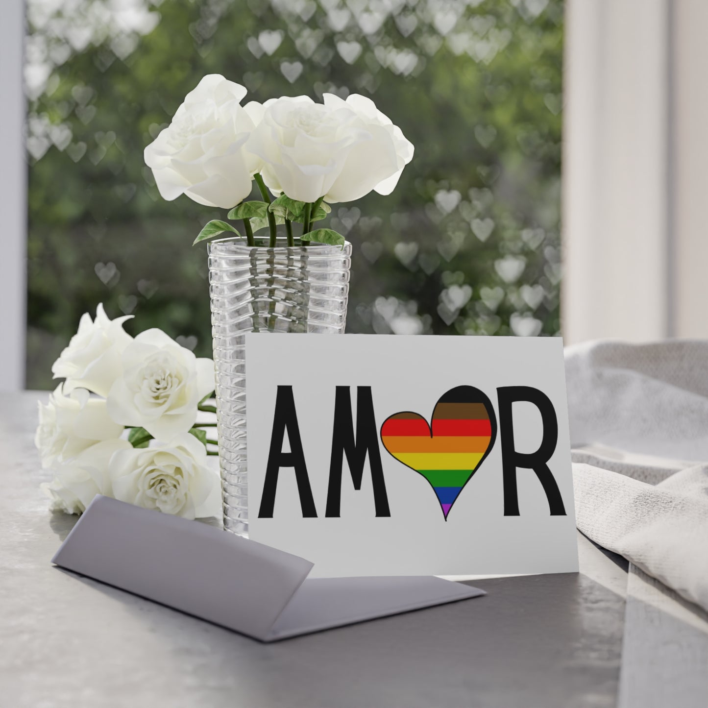 Amor BIPOC Greeting Cards