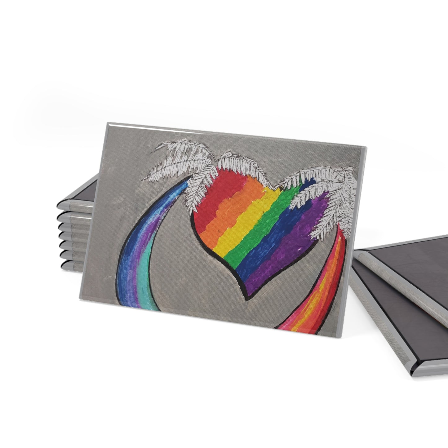 2Spirit Palmas Rectangle Magnet