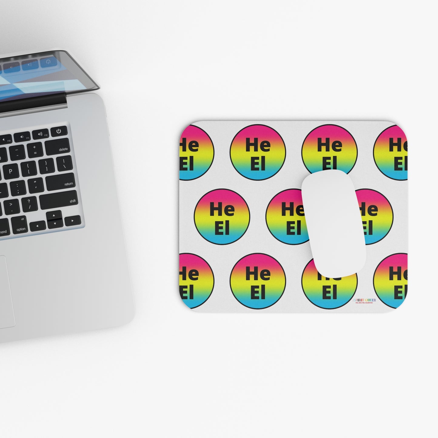 He / El Pan Mouse Pad (Rectangle)
