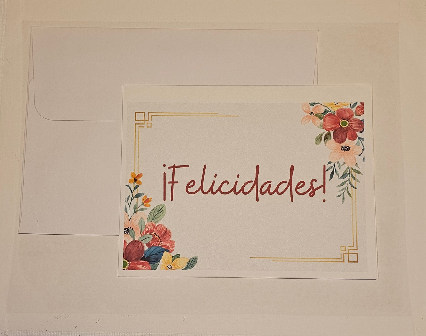 Felicidades FloralGold