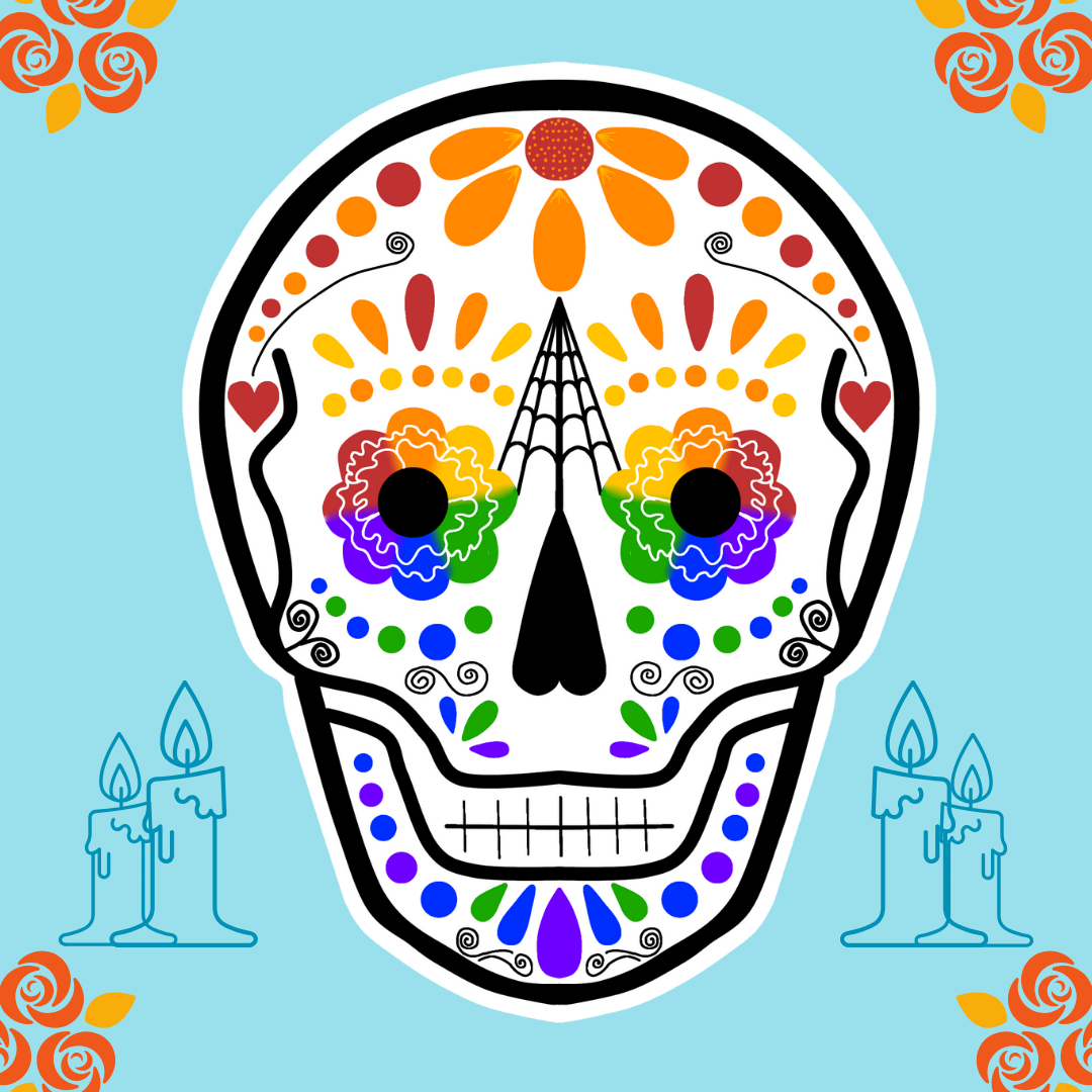 Sugar Skull Sticker