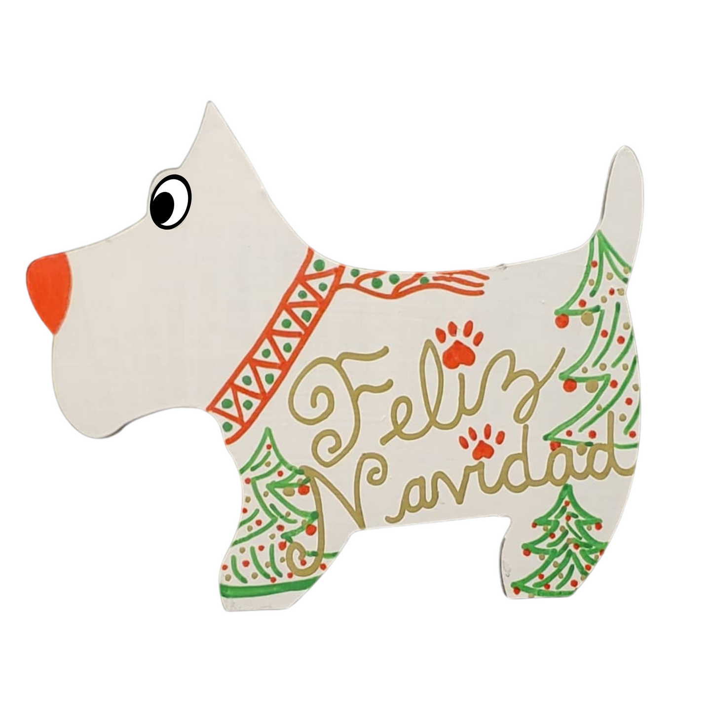 Winter Pup Ornament