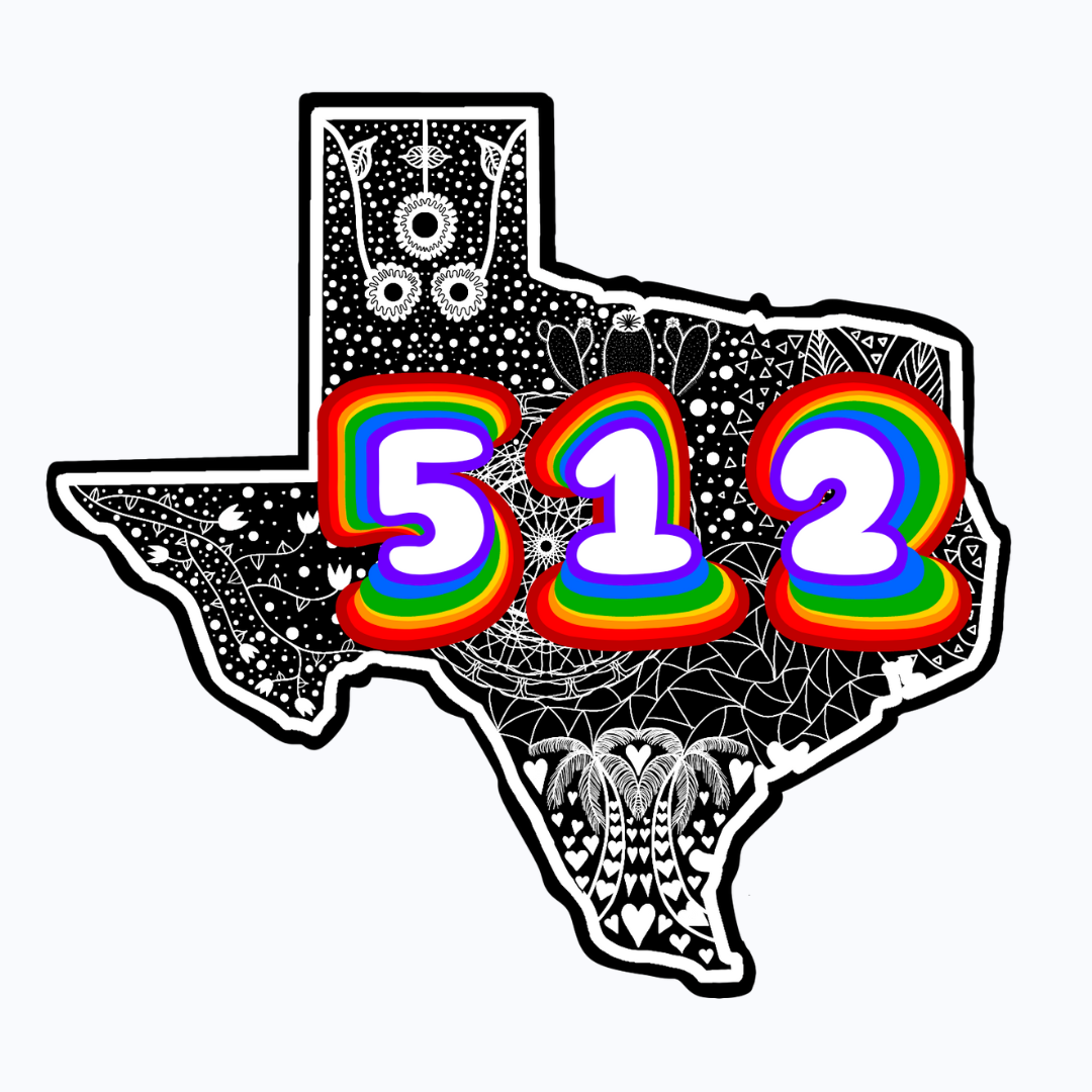 Texas Code Sticker