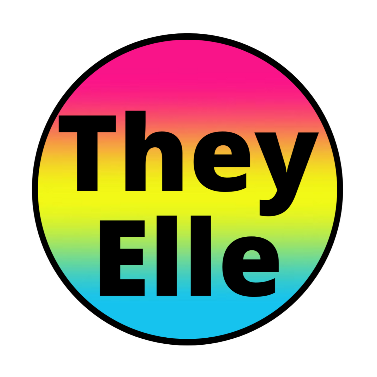 They/Elle Stickers