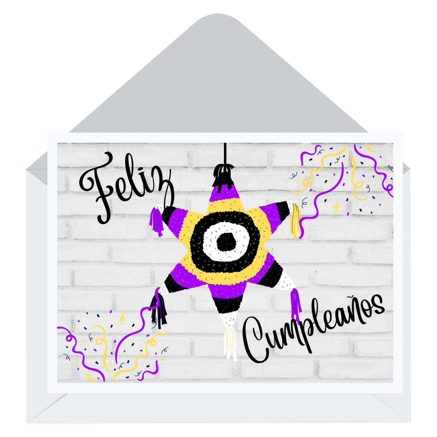 Feliz Cumpleanos Card - Nonbinary