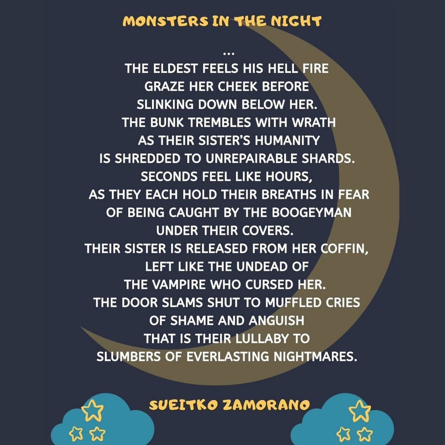 Poem: Monsters in the Night