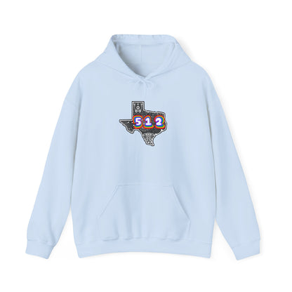 Texas 512 Hooded Sweatshirt