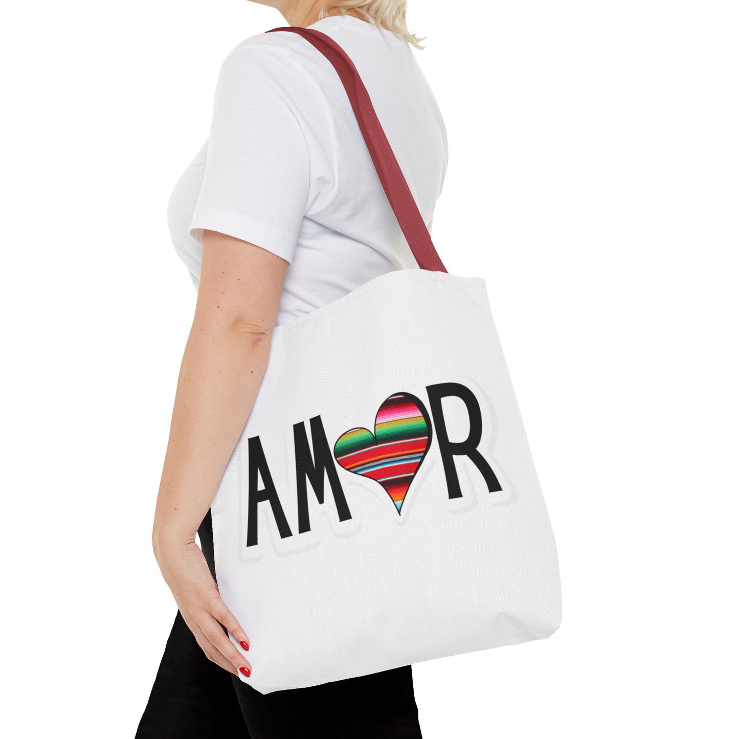 Amor Serape Tote Bag