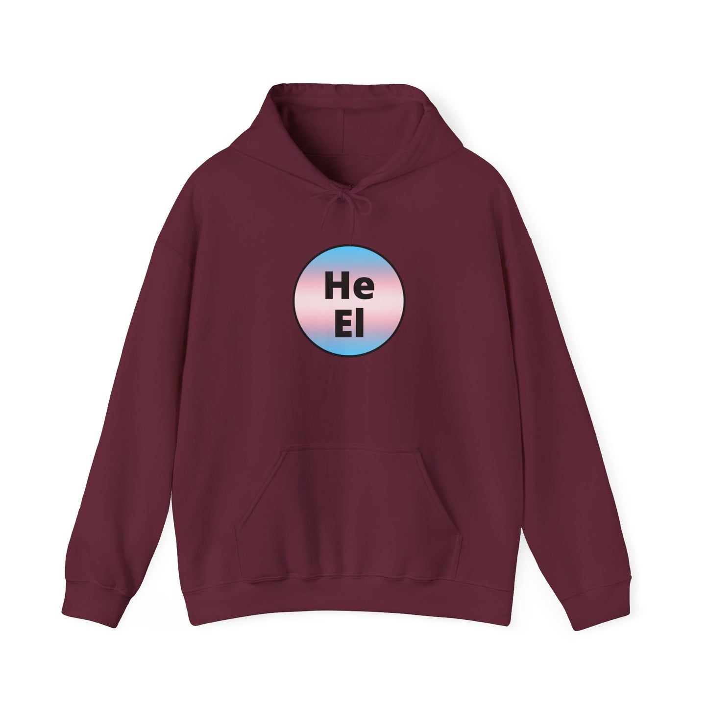 He / El Trans Hooded Sweatshirt