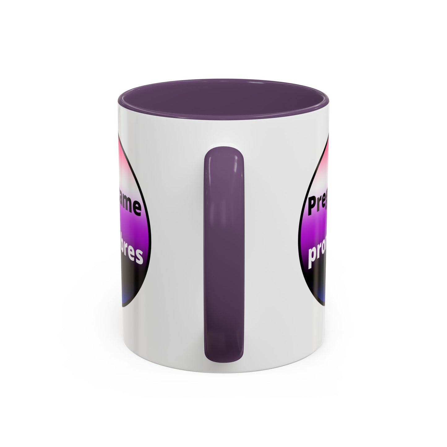 Preguntame mis Pronombres GenderFluid  Coffee Mug