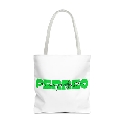 Perreo Es Mi Profesion Green Tote Bag