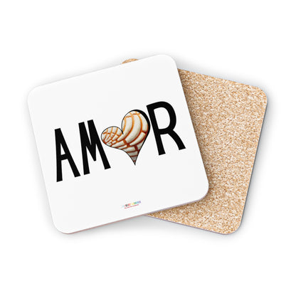 Amor Concha Coasters