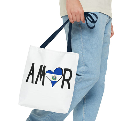 Amor El Salvador Tote Bag
