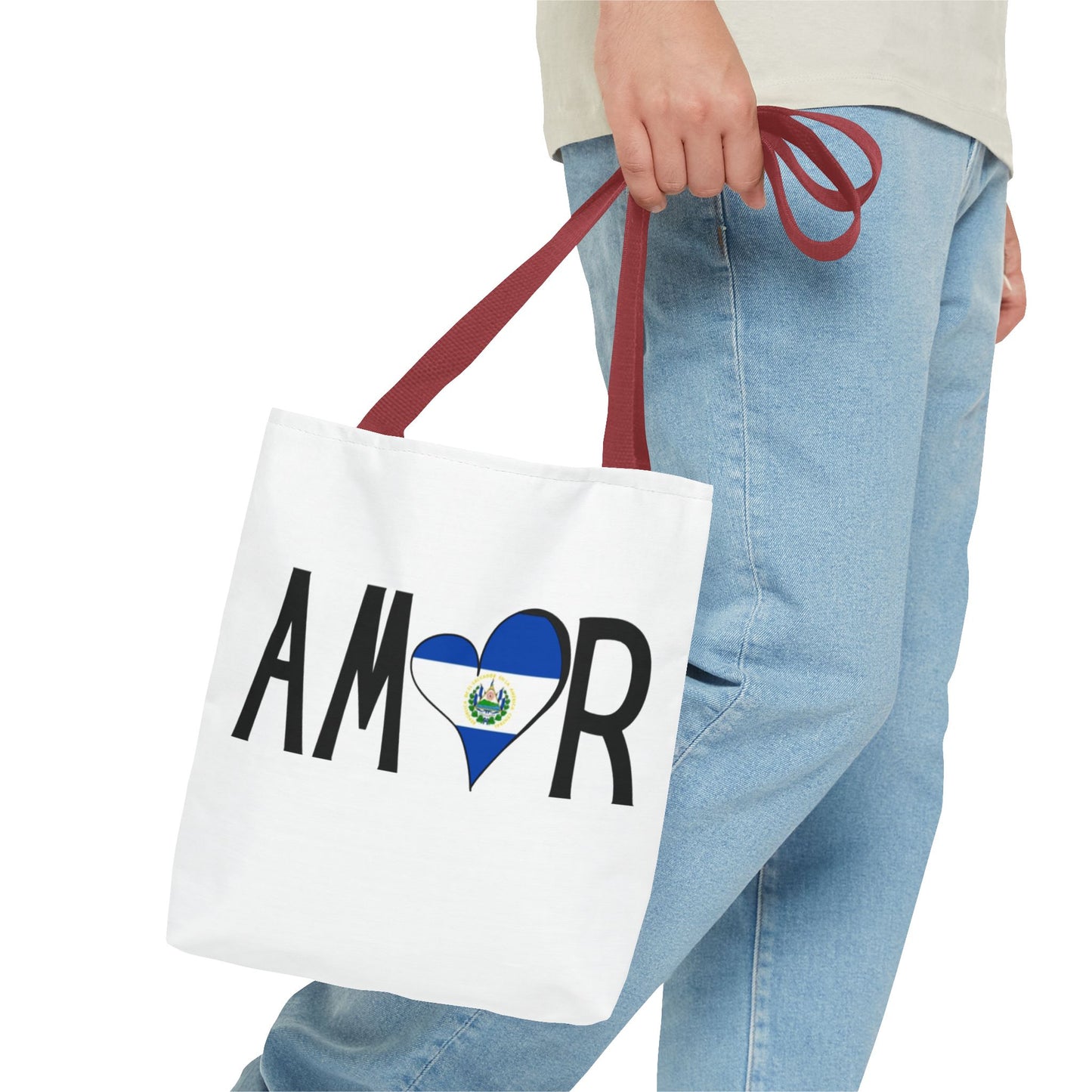 Amor El Salvador Tote Bag