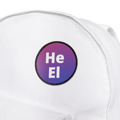 He/El Bi Iron-On Patch