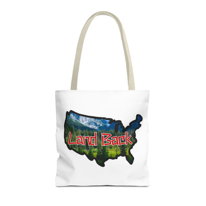 Land Back USA Tote Bag