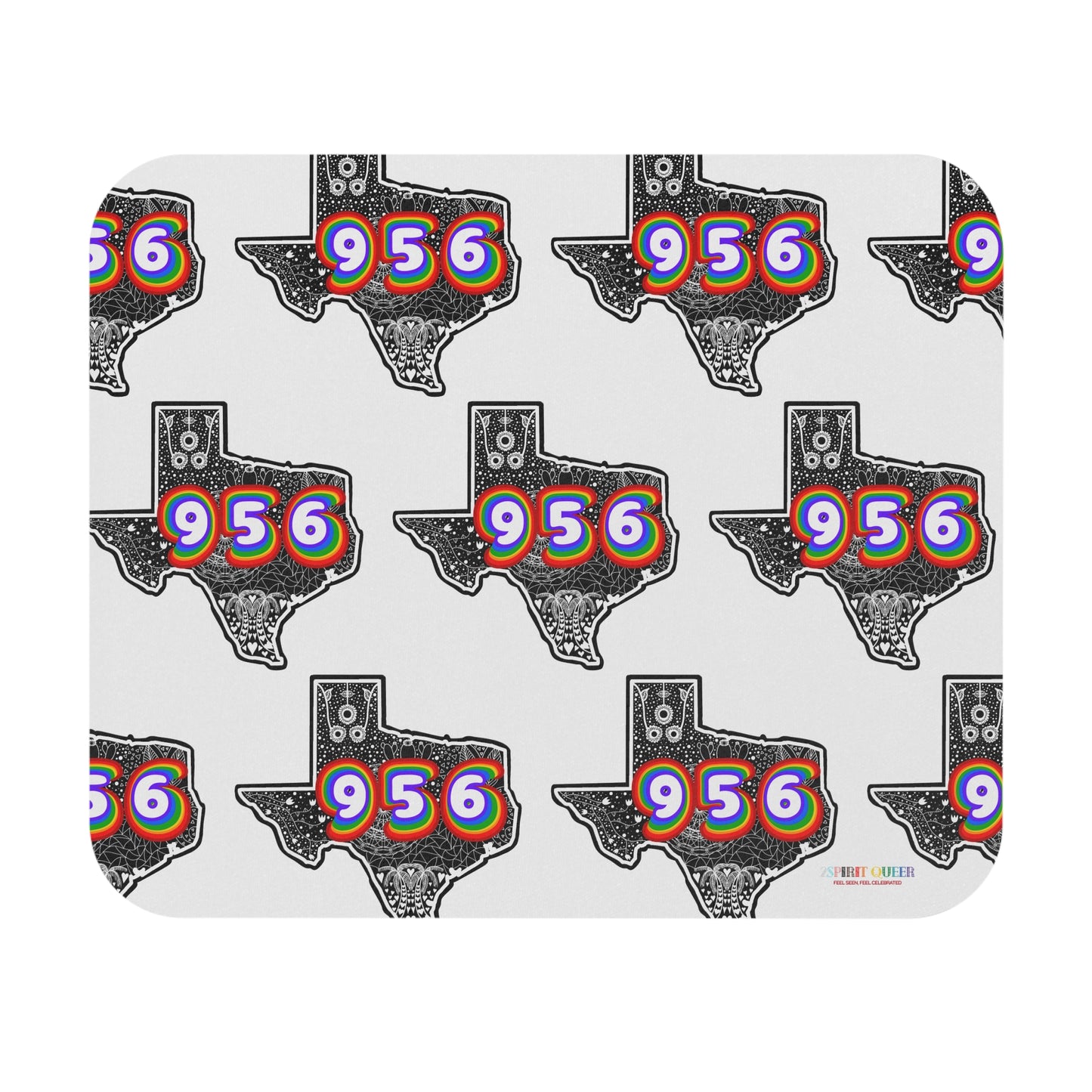 Texas 956 Mouse Pad (Rectangle)
