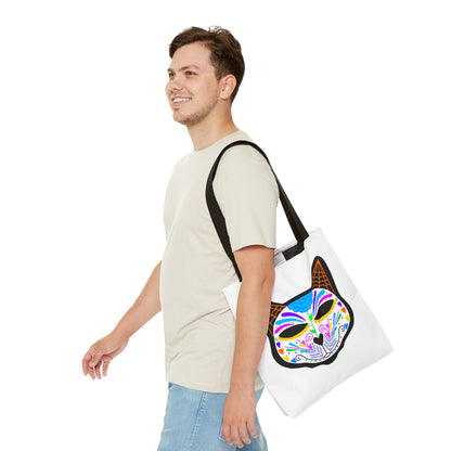 Dia de los Muertos Cat Tote Bag