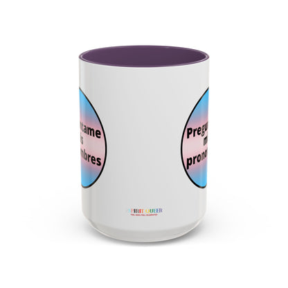 Preguntame mis Pronombres Trans Coffee Mug