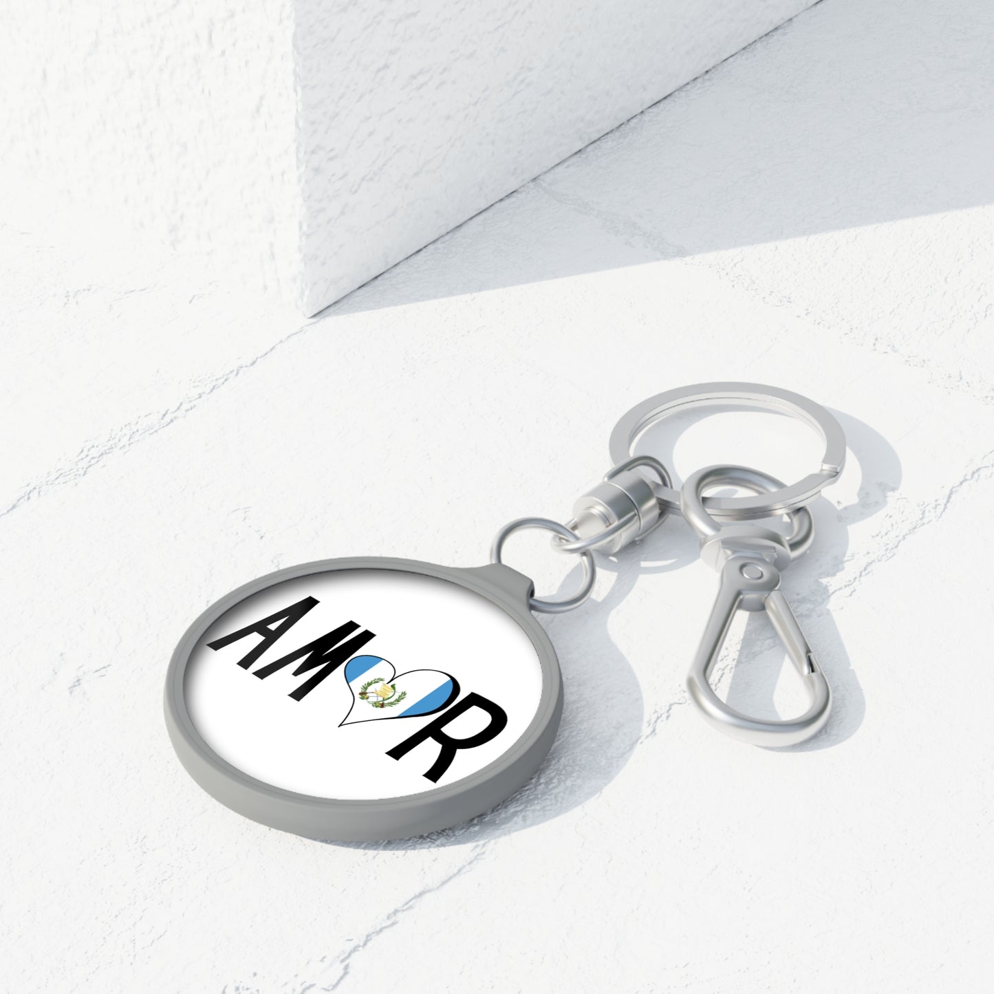 Amor Guatemala Keyring Tag