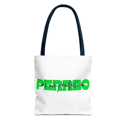 Perreo Es Mi Profesion Green Tote Bag