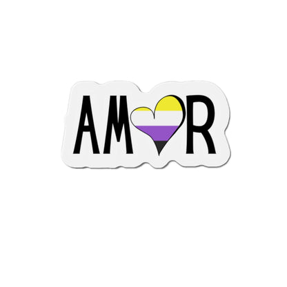 Amor Non Binary Die-Cut Magnet