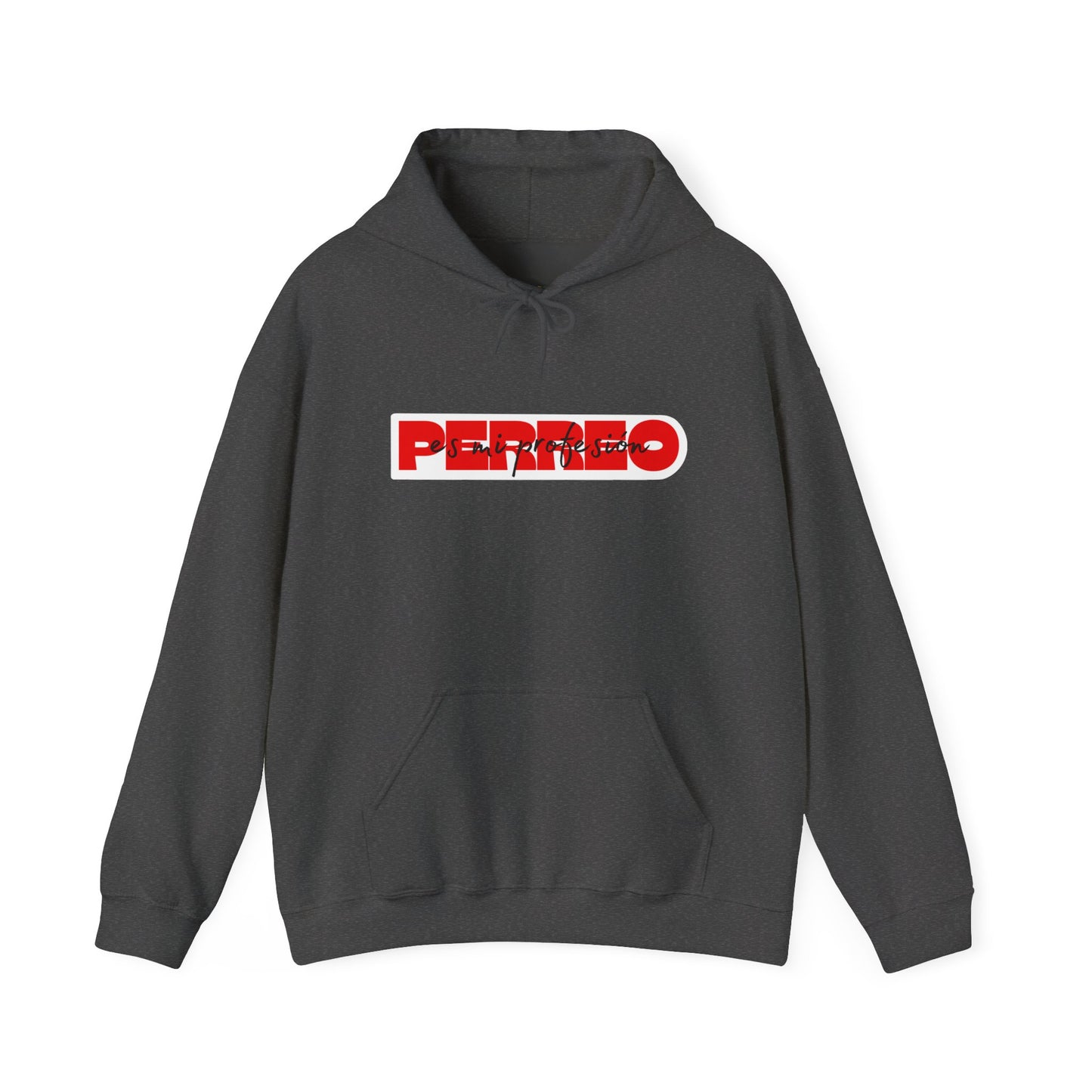 Perreo Es Mi Profesion - Red Hooded Sweatshirt
