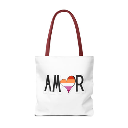 Amor Lesbian Tote Bag
