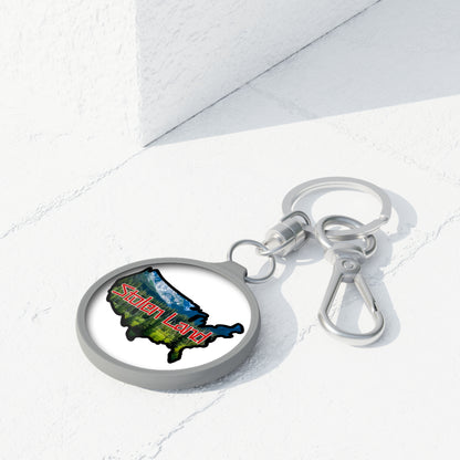 Stolen Land Keyring Tag