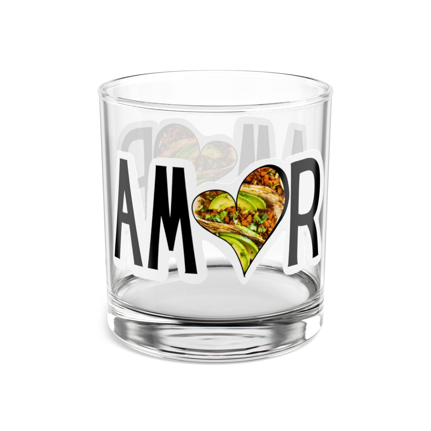 Amor Taco Glass