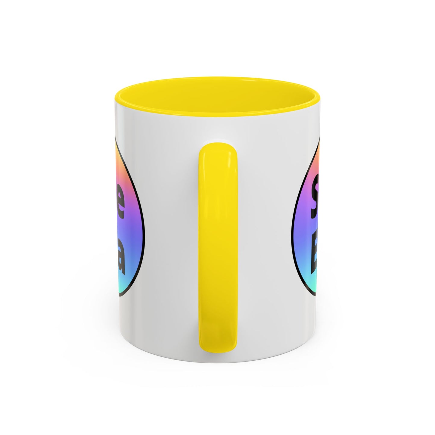 She/Ella  Rainbow Coffee Mug